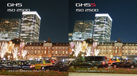 松下GH5S對比GH5：高ISO感光度表現提升太明顯