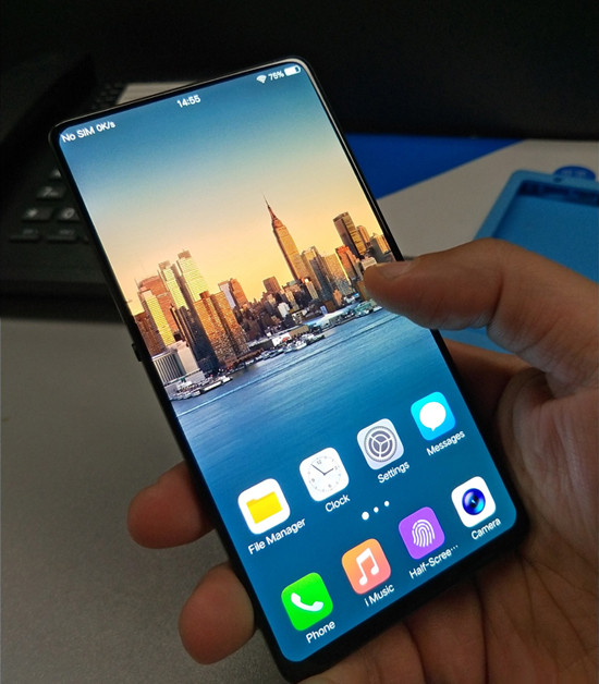 官方揭曉vivo APEX全面屏概念機(jī)：你想要的功能都有