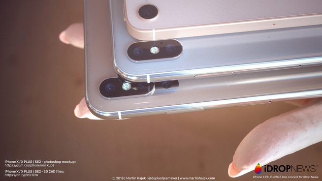不甘落后于華為 蘋果明年會發布三攝新iPhone
