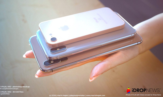 不甘落后于華為 蘋果明年會發布三攝新iPhone