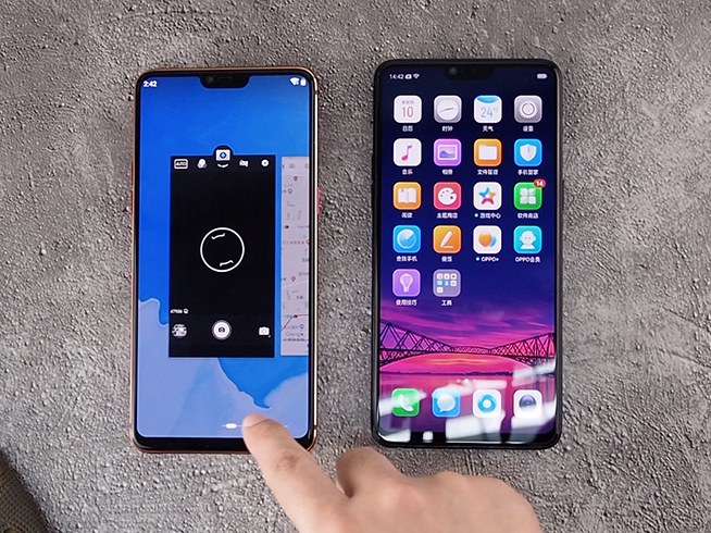 OPPO R15手勢操作對比：ColorOS還是Android P好用？