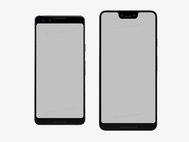 谷歌Pixel 3/3XL曝光：迎擊蘋果iPhoneSE2 設計區別大