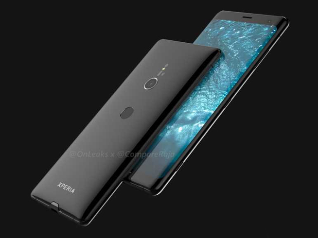 索尼Xperia XZ3渲染圖曝光：曲面屏搶眼 然而雙攝還不會標配？