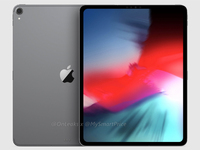 全面屏iPad Pro渲染圖曝光：等距邊框高屏占比 A12X強力加持