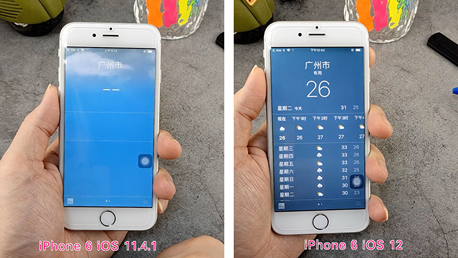蘋果iOS 12測(cè)試：iPhone 6提速明顯 速度接近iPhone 7