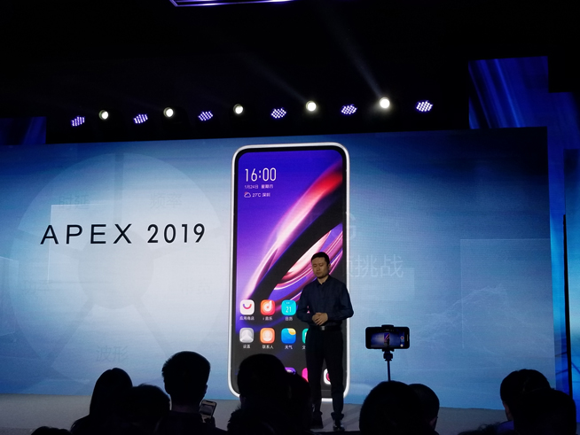 vivo APEX 2019發(fā)布：驍龍855+12GB 渾然一體無孔設計