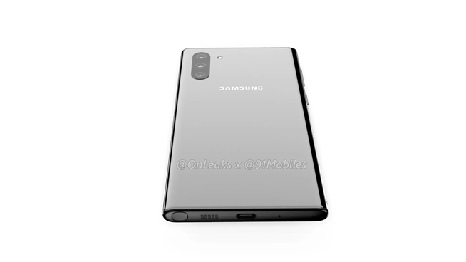 三星Note10最新渲染圖曝光：整體風格硬朗 再次“真香警告”？