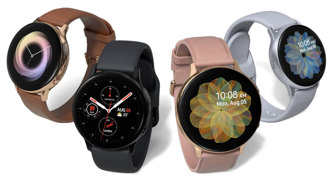 三星Galaxy Watch Active2發布：表圈可觸控 設計簡潔風