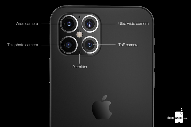 iPhone 12渲染圖搶先看 蘋果總算舍得“修劉海”了