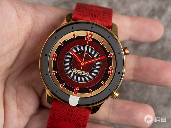 Amazfit GTR鋼鐵俠版圖賞：鋼鐵俠細節滿滿 全方位深度定制