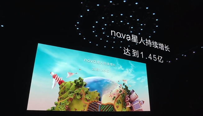 你在焦點在！華為nova7系列新品線上發布會