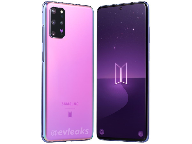三星Galaxy S20+ BTS版曝光：紫色定制全家桶！你心動(dòng)了嗎？