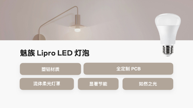 魅族Lipro智能家居發布會：僅光源成本就高35倍 首批多款照明新品登場