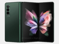 折疊機皇即將回歸！三星Galaxy Z Fold3高清渲染圖曝光