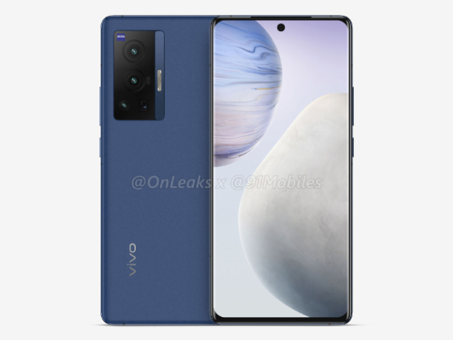 vivo X70 Pro最新渲染圖曝光：標(biāo)配頂級屏幕！云階四攝蔡司全鍍膜