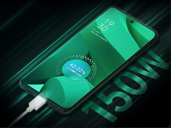 OPPO 150W超級閃充亮相：一加新機首發！未來可以懟到240W